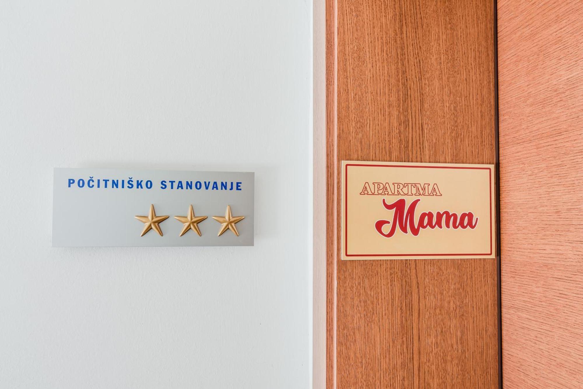 Apartma Mama Бовец Экстерьер фото