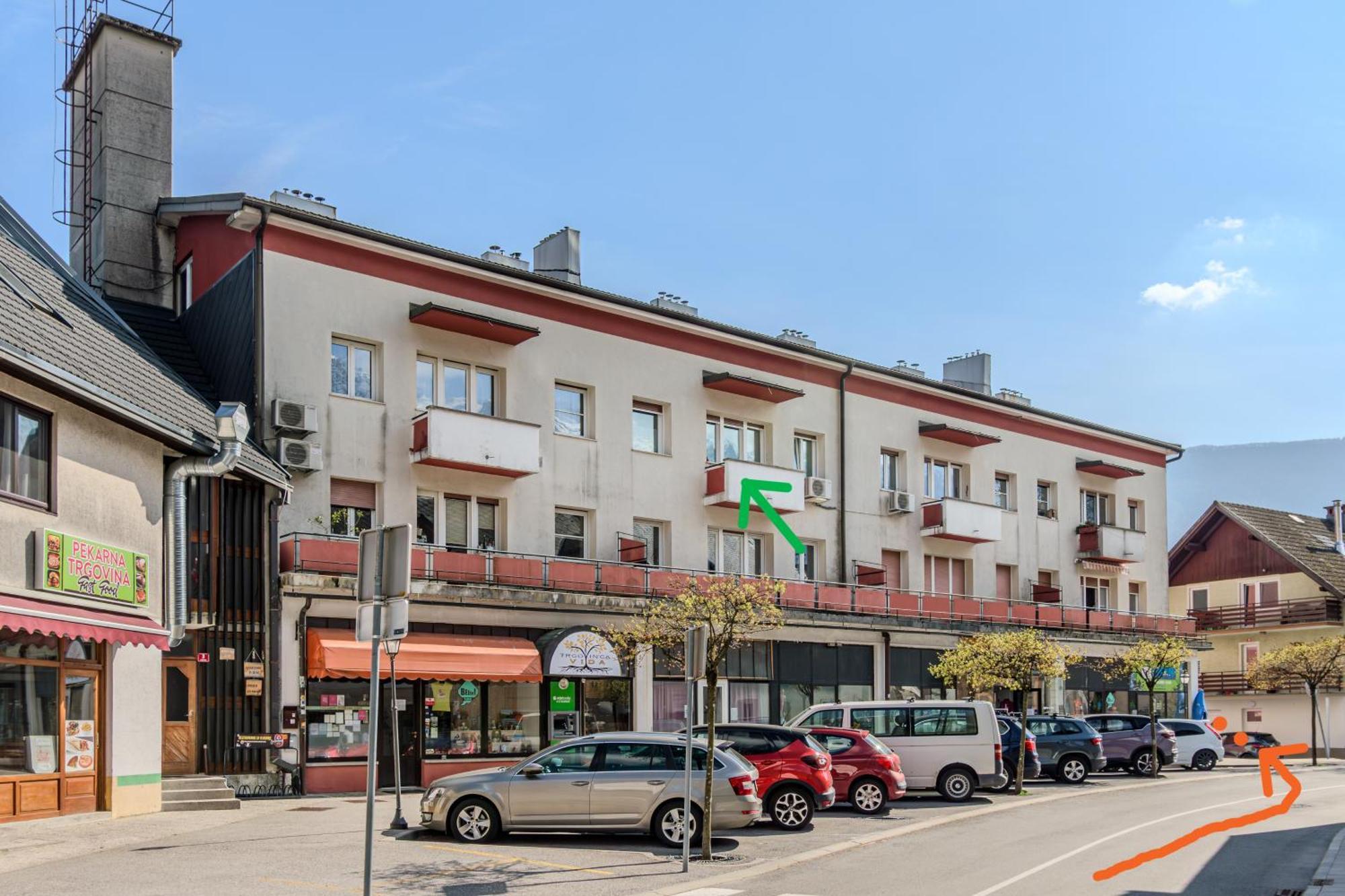 Apartma Mama Бовец Экстерьер фото